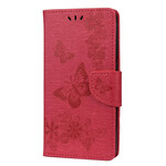Custodia Huawei P smart 2020 Splendide Farfalle con Cinturino Custodia Huawei P smart 2020 Splendide Farfalle con Cinturino