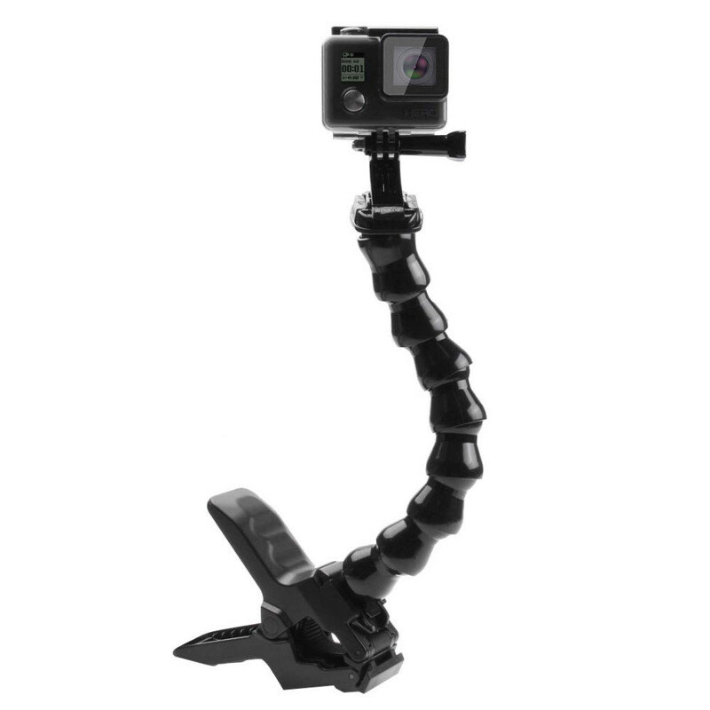 Supporto flessibile con morsetto per GoPro Hero 7 / 6 / 5 - Dealy