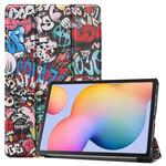 Custodia smart Samsung Galaxy Tab S6 Lite Graffiti Fun