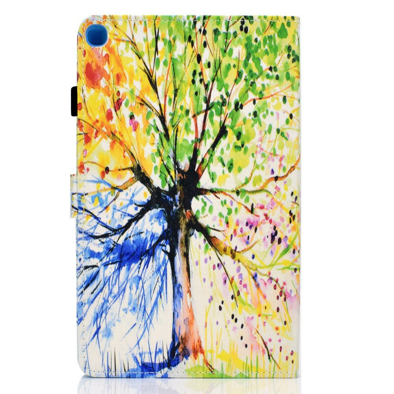 Samsung Galaxy Tab S6 Lite Custodia Albero Acquerello