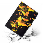 Sasmung Galaxy Tab S6 Lite Custodia unica farfalle