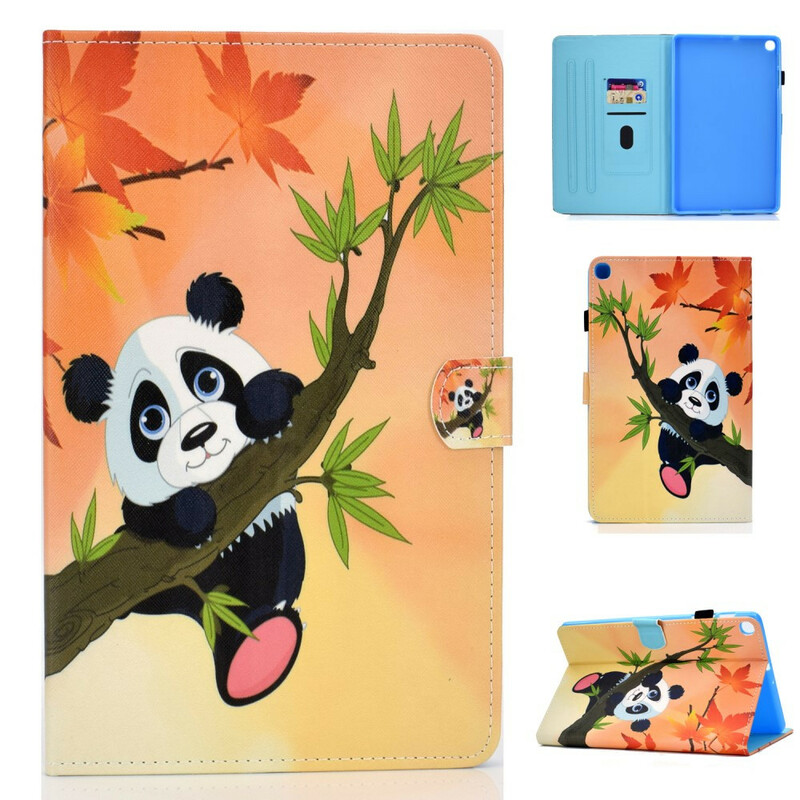 Custodia per Samsung Galaxy Tab S6 Lite Cute Panda