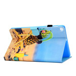 Samsung Galaxy Tab S6 Lite Custodia Pineapple Beach