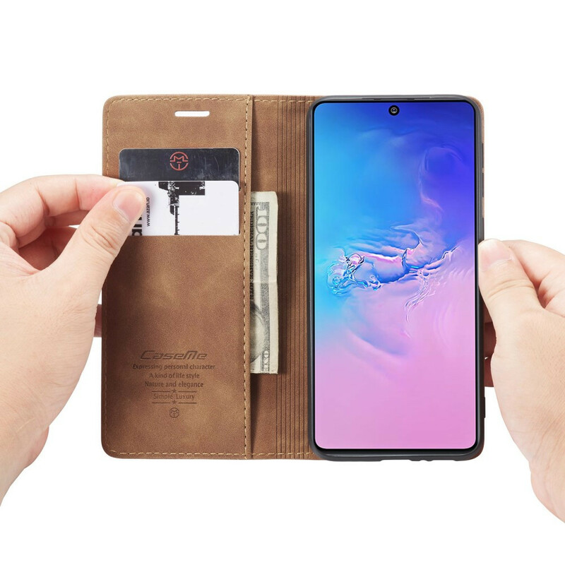 Flip Cover Samsung Galaxy S10 Lite in similpelle
