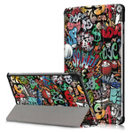 Custodia smart per Samsung Galaxy Tab S6 Lite Graffiti rinforzata