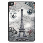 Custodia smart Samsung Galaxy Tab S6 Lite Retro Stylo Holder Torre Eiffel