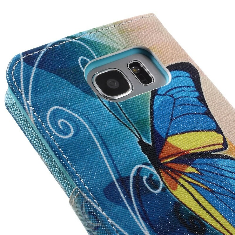 Custodia per Samsung Galaxy S7 Edge Butterflies