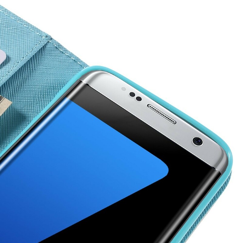 Samsung Galaxy S7 Edge Custodia elegante con torre Eiffel