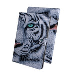 Custodia per Samsung Galaxy Tab S6 Lite Tiger Head