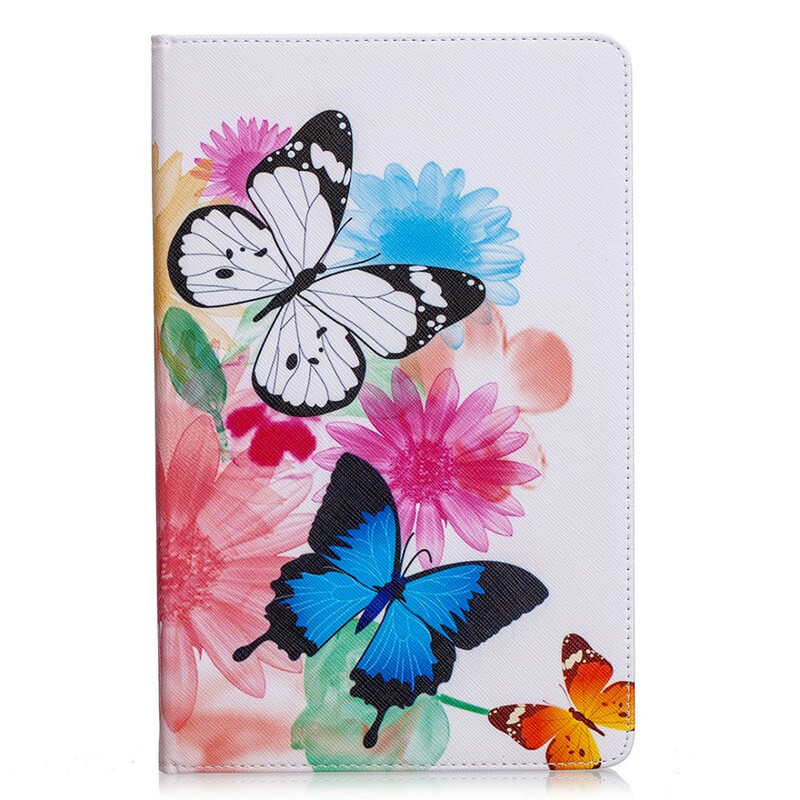 Samsung Galaxy Tab S6 Lite Custodia Serie Butterfly