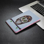 Samsung Galaxy Tab S6 Lite Custodia Aviator Owl