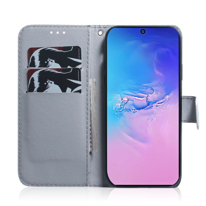 Samsung Galaxy S10 Lite Custodia Ramo d'Albero in Fiore