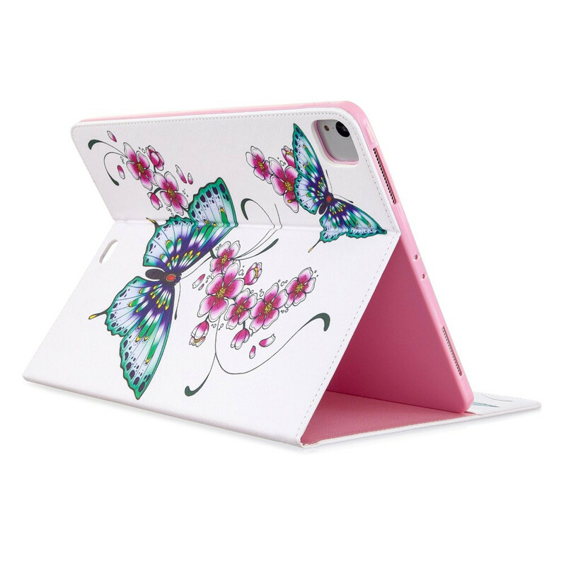 Cover per iPad Pro 12,9" (2020) con stampa a farfalla