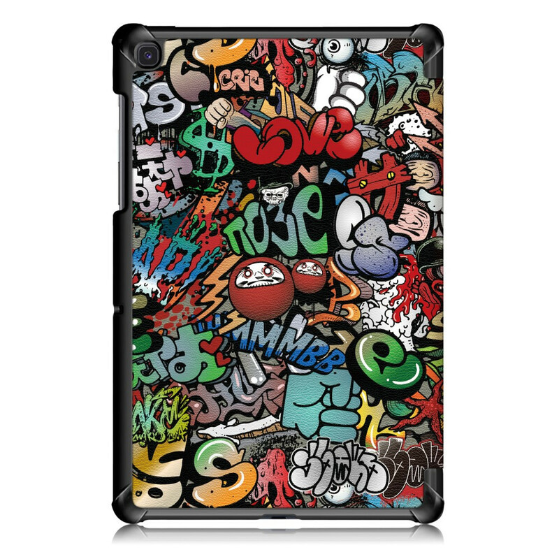 Smart Case Samsung Galaxy Tab S5e Graffiti Rinforzato
