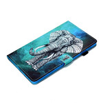 Samsung Galaxy Tab S5e Custodia Elefante Tribale