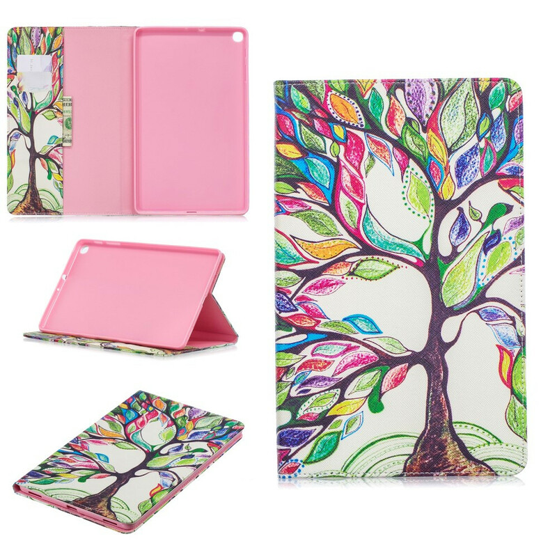 Samsung Galaxy Tab A 10.1 Custodia (2019) Tree Paint