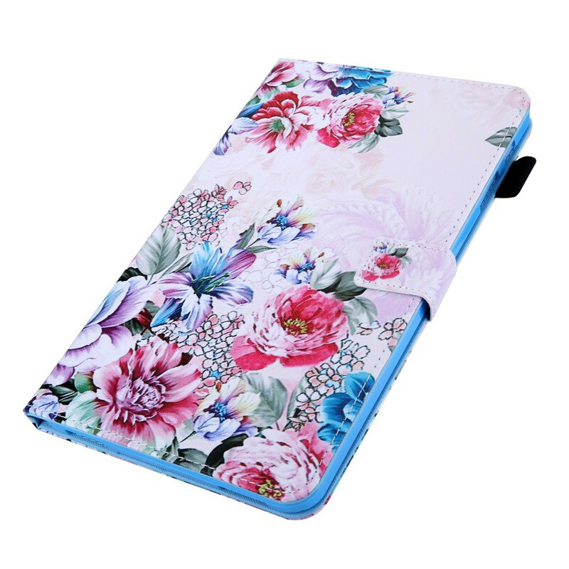 Samsung Galaxy Tab A 10.1 (2019) Custodia Design Flowers