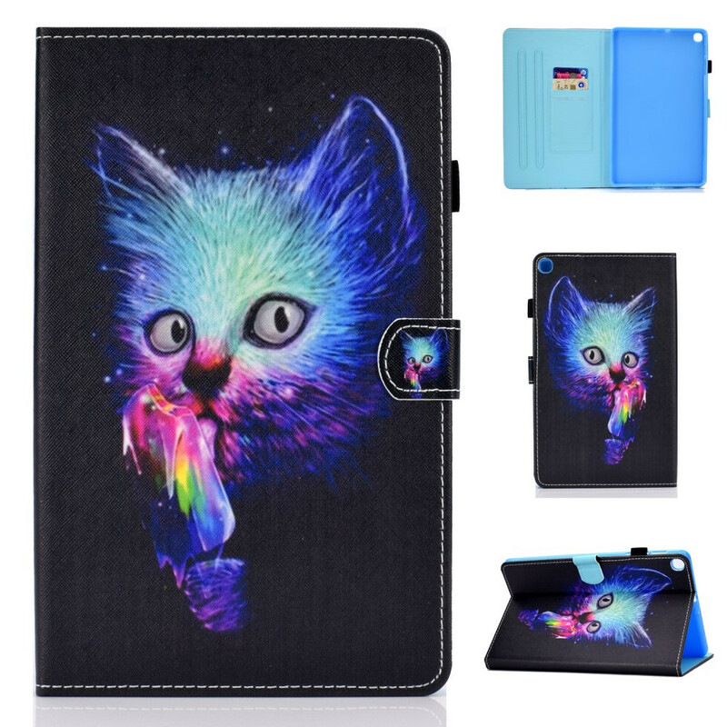Custodia per Samsung Galaxy Tab A 10.1 (2019) Psycho Cat