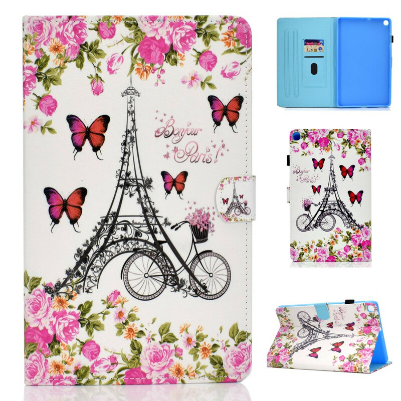 Samsung Galaxy Tab A 10.1 (2019) Custodia per bicicletta Torre Eiffel