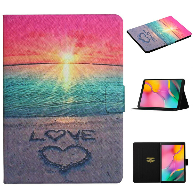 Custodia per Samsung Galaxy Tab A 10.1 (2019) Sunset Love