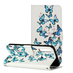 Flip Cover Huawei Y6p Miriade di farfalle