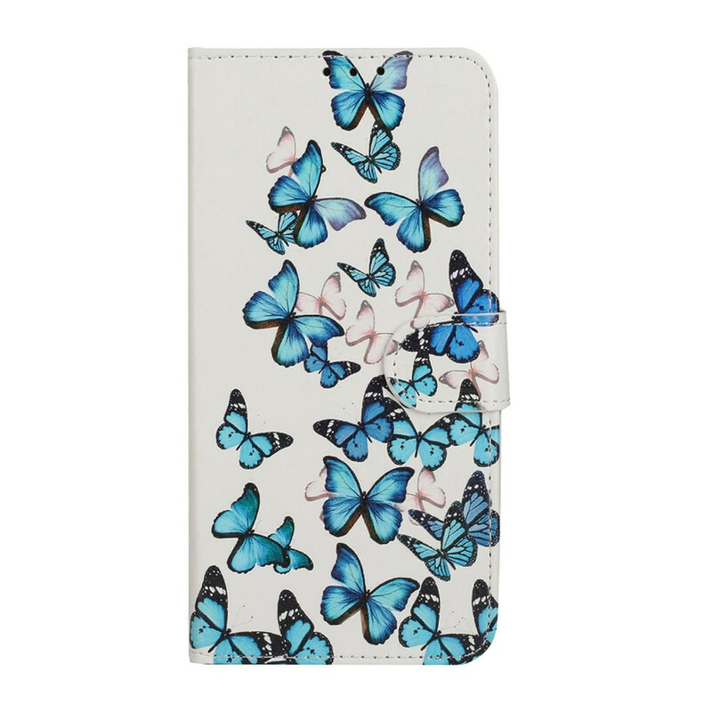 Flip Cover Huawei Y6p Miriade di farfalle