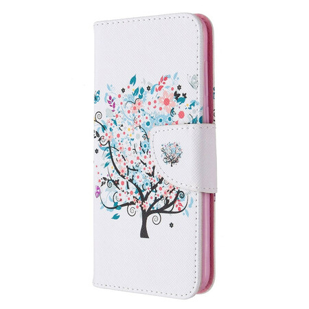 Custodia Huawei Y5p Albero fiorito