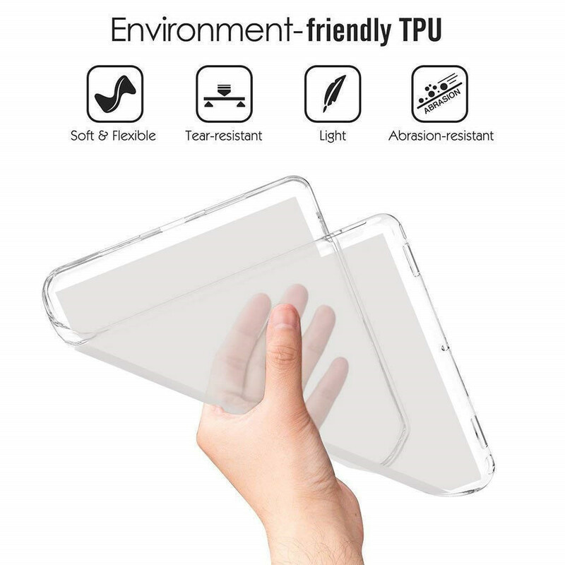 Samsung Galaxy Tab A 10.1 (2019) Custodia in silicone trasparente