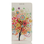 Xiaomi Redmi 9A Custodia con albero di fiori