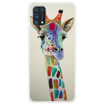 Custodia colorata per Samsung Galaxy M31 Giraffe
