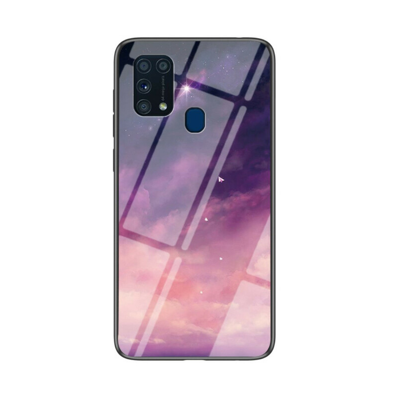 Samsung Galaxy M31 Custodia in vetro temperato Bellezza