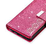 Samsung Galaxy Note 20 Custodia Glitter Wallet Zip