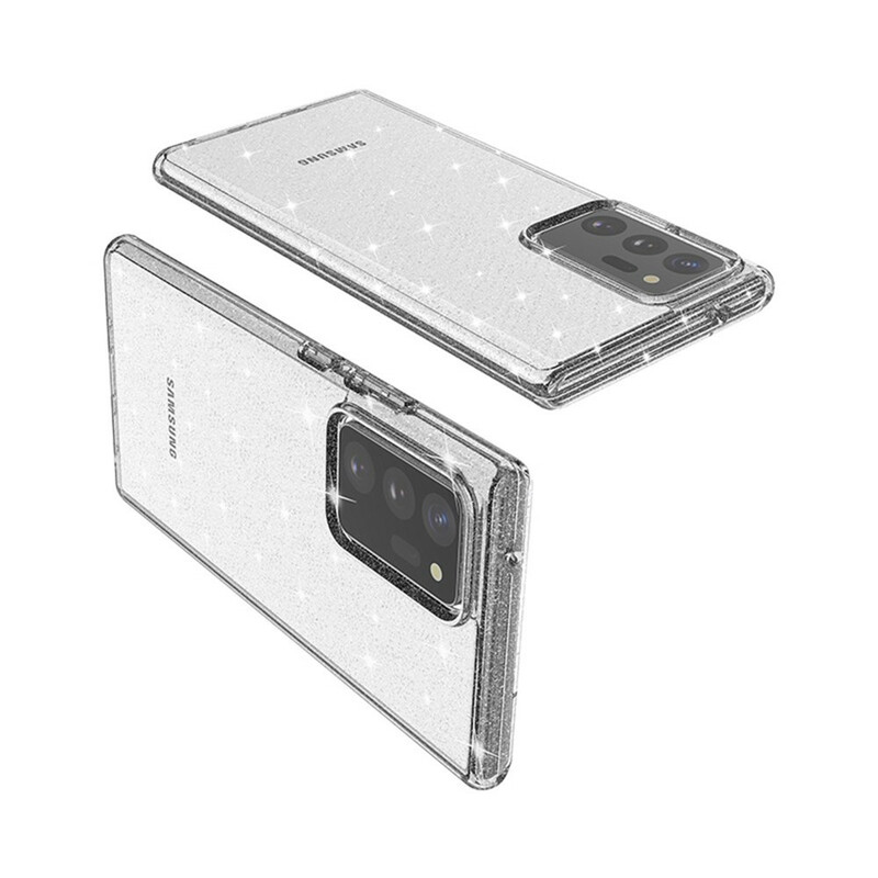 Custodia Samsung Galaxy Note 20 Ultra Powder Glitter