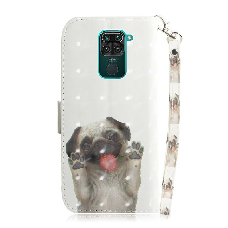 Xiaomi Redmi Note 9 Love My Dog Custodia con cinturino