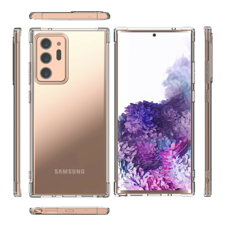 Samsung Galaxy Note 20 Custodia ultra trasparente LEEU Cuscini