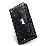 Custodia Samsung Galaxy Note 20 Ultra Glitter Wallet Zip