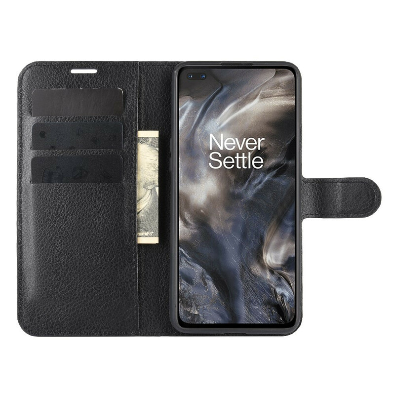 OnePlus Nord Custodia classica effetto litchi