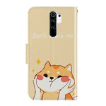 Custodia Xiaomi Redmi 9 Cat Don't Touch Me Strap