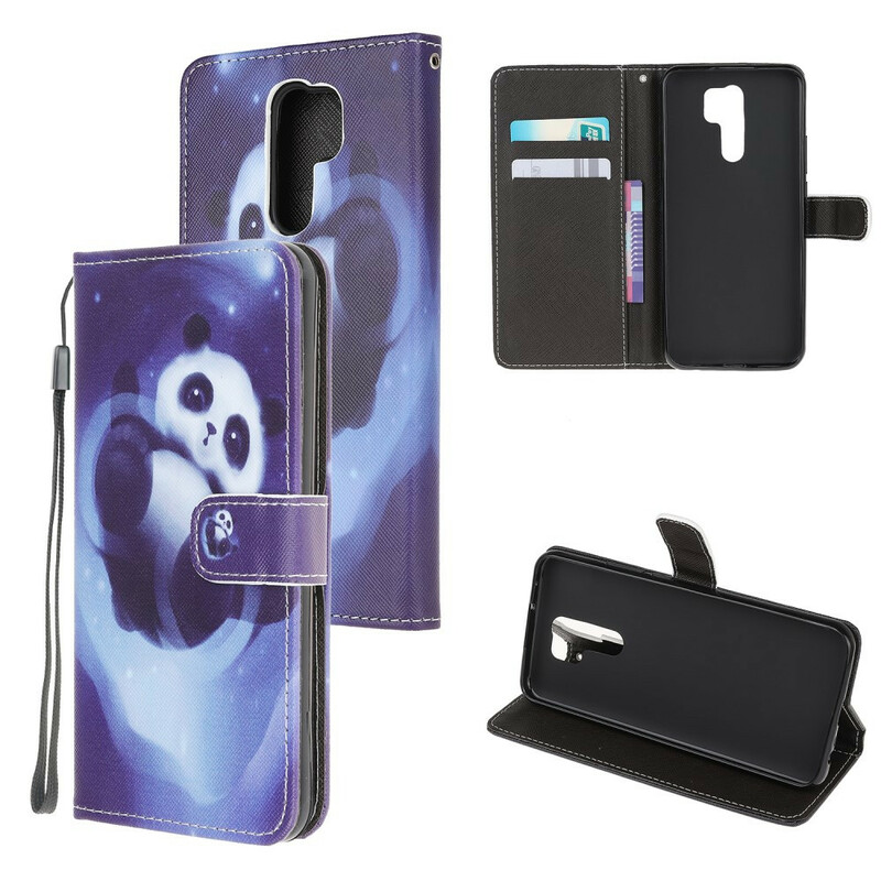 Custodia Xiaomi Redmi 9 Panda Space Strap