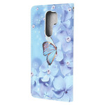 Custodia Xiaomi Redmi 9 Diamond Butterfly Strap