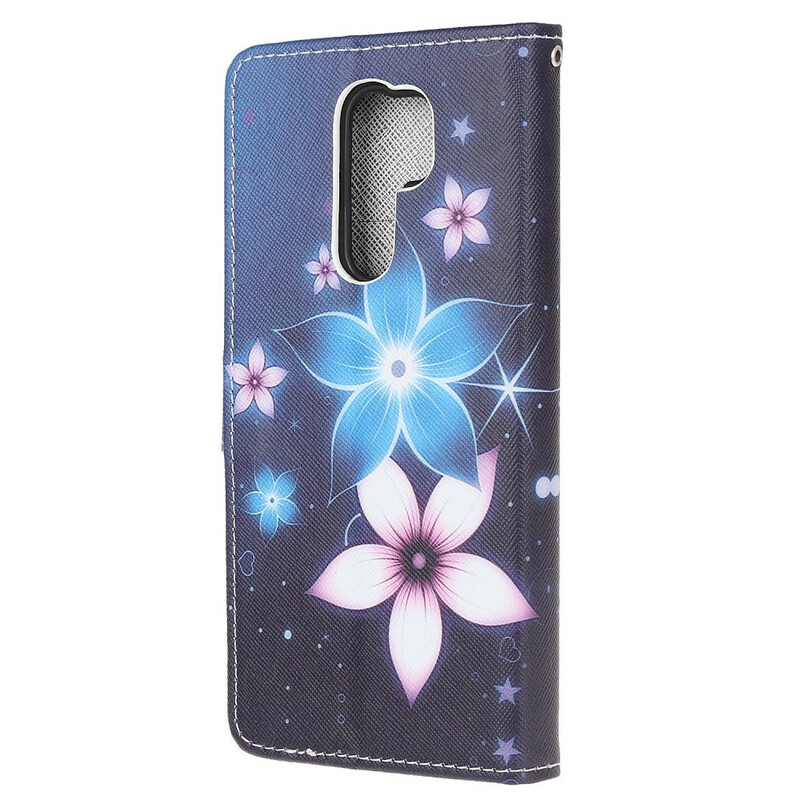 Xaiomi Redmi 9 Strap Lunar Flower Custodia