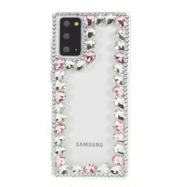 Samsung Galaxy Note 20 Guscio contorno strass
