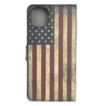 Custodia per iPhone 12 Bandiera USA