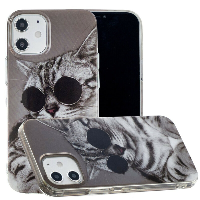 Custodia iPhone 12 Il mio gattino in incognito