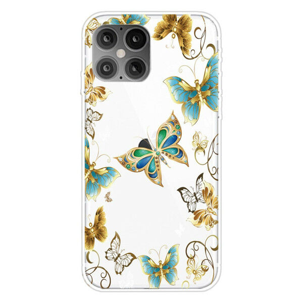 Custodia iPhone 12 Mini Farfalle