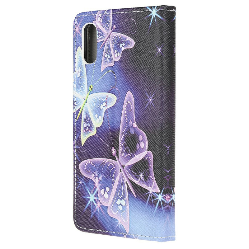 Custodia Xiaomi Redmi 9A Neon Butterfly