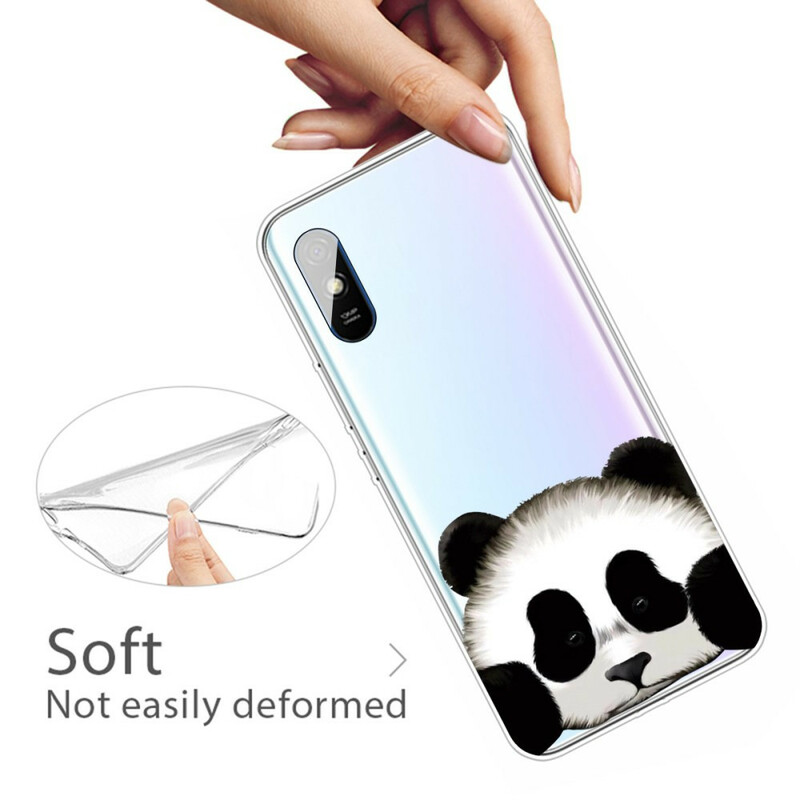 Xiaomi Redmi 9A Custodia trasparente Panda