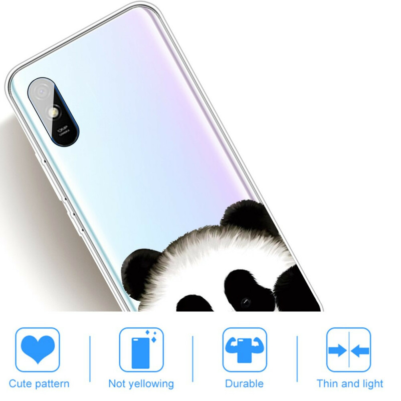 Xiaomi Redmi 9A Custodia trasparente Panda