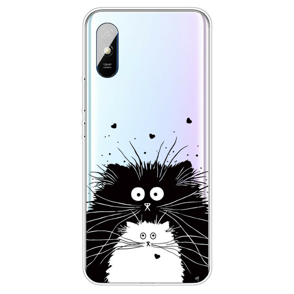 Custodia Xiaomi Redmi 9A Guarda i gatti