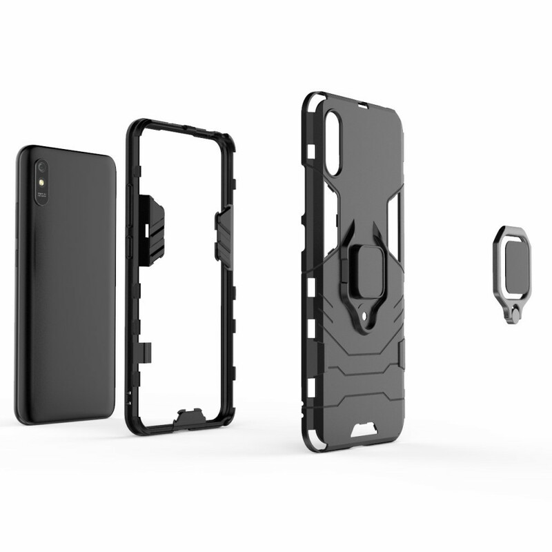 Xiaomi Redmi 9A Custodia resistente agli anelli Xiaomi Redmi 9A Custodia resistente agli anelli